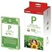 Canon DSC E-P0100 Easy Photo Pack (Fotopapier und Farbbandkassette)