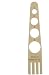 Typhoon Zen woodware 13Cm Single Blade S/S Mezz