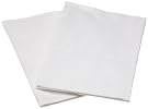 Pinzon Hemstitch 400-Thread Count  Egyptian Cotton Sateen Standard Pillowcase, Set of 2, White