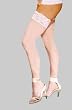 Sheer Lace Top Stocking