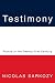 Image of Testimony: France in the Twenty-first Century