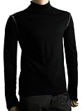 Just Cavalli Men's Black Turtleneck Shirt