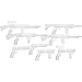 Polaroid Pgwi820wht Nintendo Wii 8-In-1 Gun Pack (Video Game Access / Starter Kits)