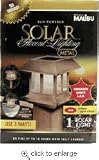 Malibu Solar Premium Cast Metal Post Top Light (Antique Cooper Finish)