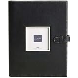 Swing Piping Bound Photo Album, holds 72 4 x 6 Photos 2-up, Black.