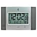 ELGIN WALL CLOCK WITH RADIO CONTROL SLV *NIC* - Silver Wall Clock with Radio Control ( 4625G )