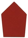 Durable Hand Woven 100% Cotton Solid Brick Red Napkins 22x22 Inches Set of Six