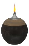Lamplight 2109631 Speckled Ceramic Candle Brown