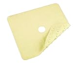 Essential Medical Supply Shower Mat with Drain, Cream