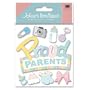 Jolee's Boutique Themed Ornate Stickers-Proud Parents Word