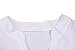 Dearlovers Women V Neck Short Sleeve Blouse Shirts Tops Large White