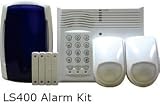 Ls400 Easy Fit  2 Wire Home House Burglar Alarm System