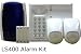Ls400 Easy Fit  2 Wire Home House Burglar Alarm System