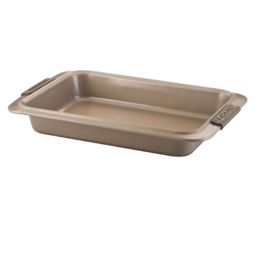 Anolon Advanced Bronze Collection Nonstick Bakeware 9-Inch by 13-Inch Rectangular Cake Pan