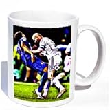 Zinedine Zidane headbutt Pop Art Coffee Mug
