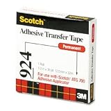 Scotch Adhesive Transfer Tape, 1/2x36 Yards MMM92412