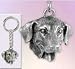 Labrador Retriever 3D Pewter Keychain for Real Dog People