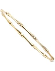 Diamond Bangle Bracelet 14K Yellow 66367