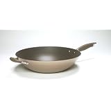 Anolon Advanced Bronze 14-Inch Stir Fry with Helper Handle by 