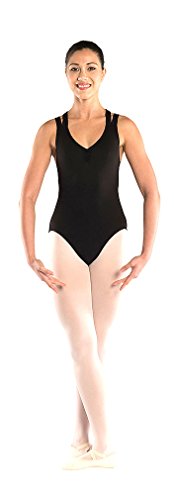 Women's Racerback Leotard, Black, M