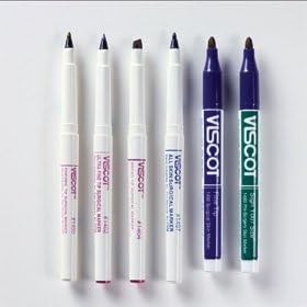 Vismark Precision Surgical Skin Marker, Fine/Reg Tip, Sterile, Purple, case of 100