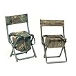 Deluxe ''Quiet Camo'' Folding Chair With Pouch - Wooland Camo