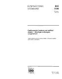 ISO 7199:1996, Cardiovascular implants and artificial organs -- Blood-gas exchangers (oxygenators)