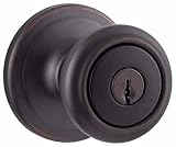 Kwikset #740CN 11P SMT CP K4 Bronze Entry Knob Lock