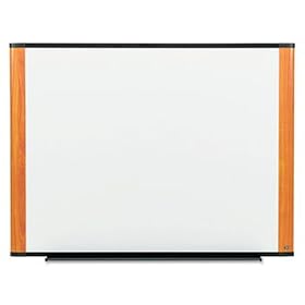 3M M4836LC - Melamine Dry Erase Board, 48 x 36, Light Cherry Frame-MMMM4836LC