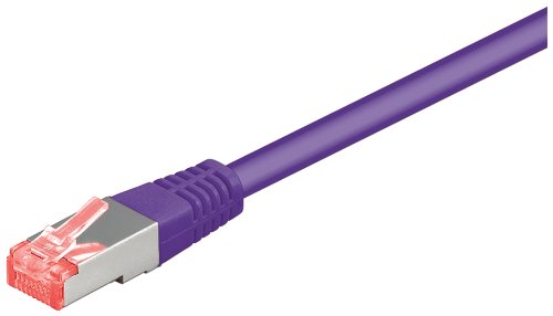 Wentronic CAT6 SSTP Netzwerkkabel (2x RJ45, 7m) violett Preisvergleich