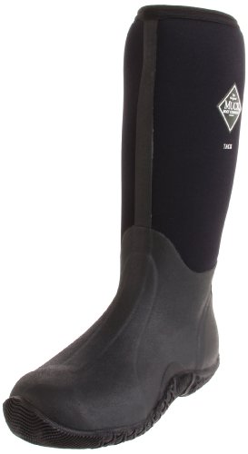 The Original MuckBoots Adult Tack Classic Hi-Cut Boot,Black,7 M US Mens/8 M US Womens