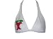 Vix Bite Halter Bikini Top White w/ Apple L