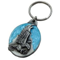 Eagle Pewter Key Chain