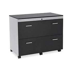 Samsonite Cosco Monarch Lateral File, 23-1 2W X32D X 38-1 2H, Black Gray by Samsonite