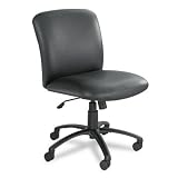 Black Vinyl Big and Tall High Back Chair Black