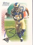 Torry Holt, St. Louis Rams, 2005 Topps Draft Picks and Prospects Autographed Card