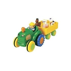 Funtime Tractor with Trailer and Animals and Animal Sounds by I-Play