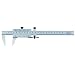 Starrett 123EM-6 Vernier Caliper, Steel, Nib Style Jaw, 0-6" Range, +/-0.0005" Accuracy, 0.001" Resolution