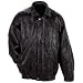Maxam Brand Italian Mosaic Design Genuine Top Grain Lambskin Leather Jacket Comfort GFCOAT Small