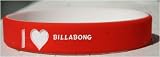 I Love Billabong Custom Wristband