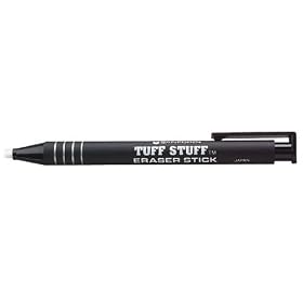ERASER,STICK,TUFF-STUFF,BLK