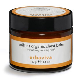 Click here to buy Erbaviva Sniffles Baby Chest Balm (organic) by Erbaviva.