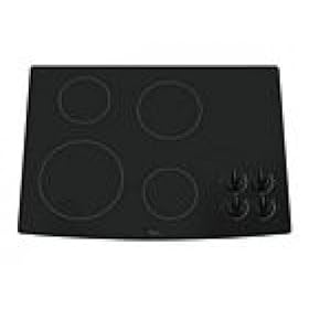 Whirlpool : 30 inch Electric Cooktop w/ 4 Radiant Elements