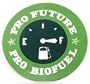 Infamous Network - Pro Biofuel Pro Future - Round Stickers 3"