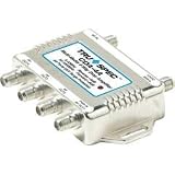 BiDirectional 4Way 1GHz CATV Drop Amplifier with Active Return Quad output