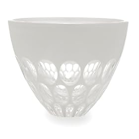 Monique Lhuillier for Royal Doulton Atelier Blanc 7-Inch Deep Bowl by Royal Doulton