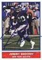 Jeremy Shockey, New York Giants, 2004 Topps Bazooka Autographed Card