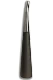 Aspen Porcelain Vase 26 Titanim/mtt Blk
