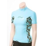 XCel Women's Shortsleeve Surf Shirt - Rashguard for Sun Protection