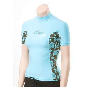 XCel Women's Shortsleeve Surf Shirt - Rashguard for Sun Protection